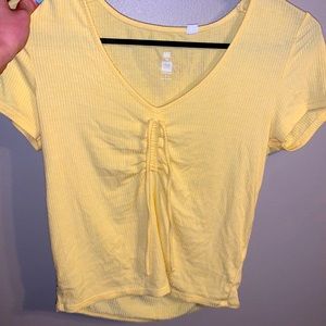 pretty yellow top
